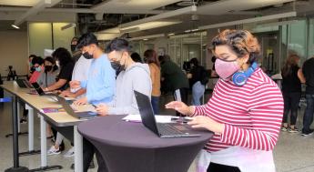 Students registering