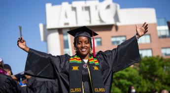 LATTC student at commencement