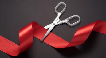 Ribbon cutting