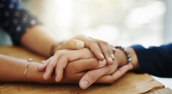 Comforting hands