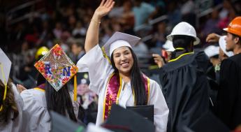 LATTC graduate at 2023 ceremon