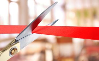 Ribbon cutting