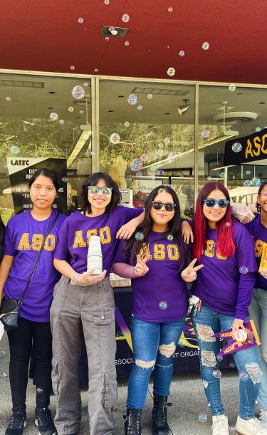 image of aso board and volunteers