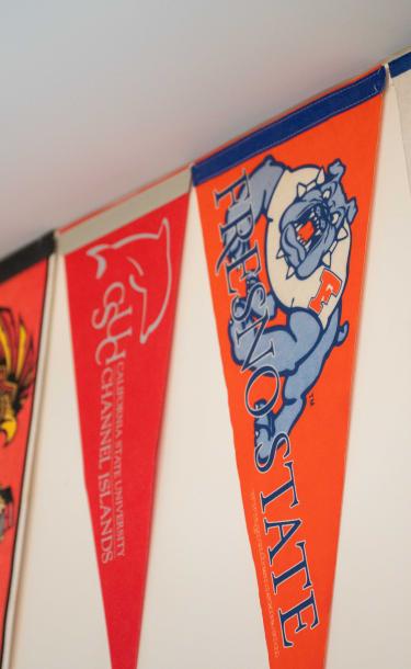 University pennants