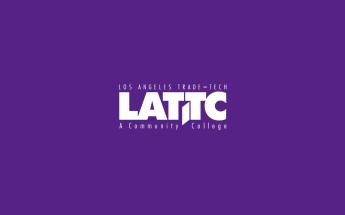 LATTC Logo Background Purple