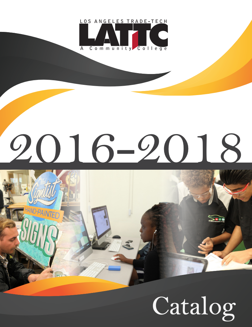 2016-2018 College Catalog