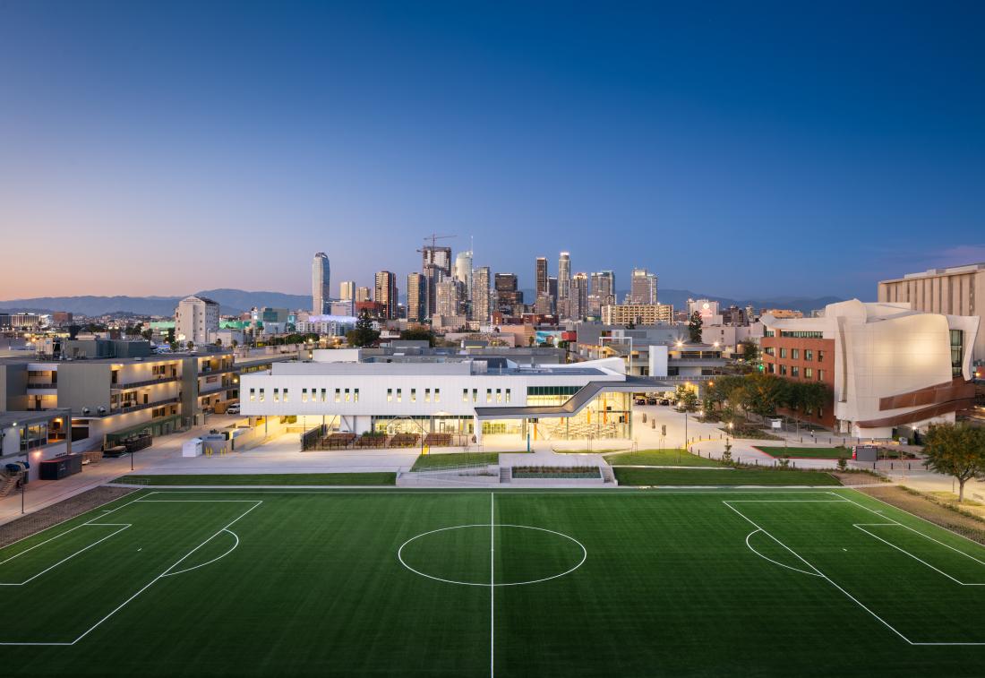 Panoramic Campus View by Night