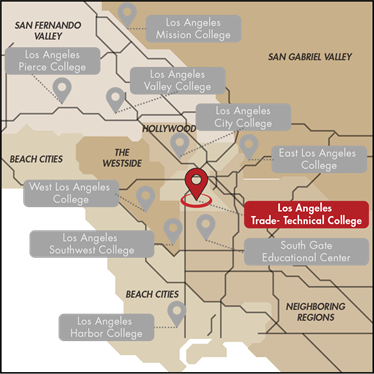 LATTC Map Location