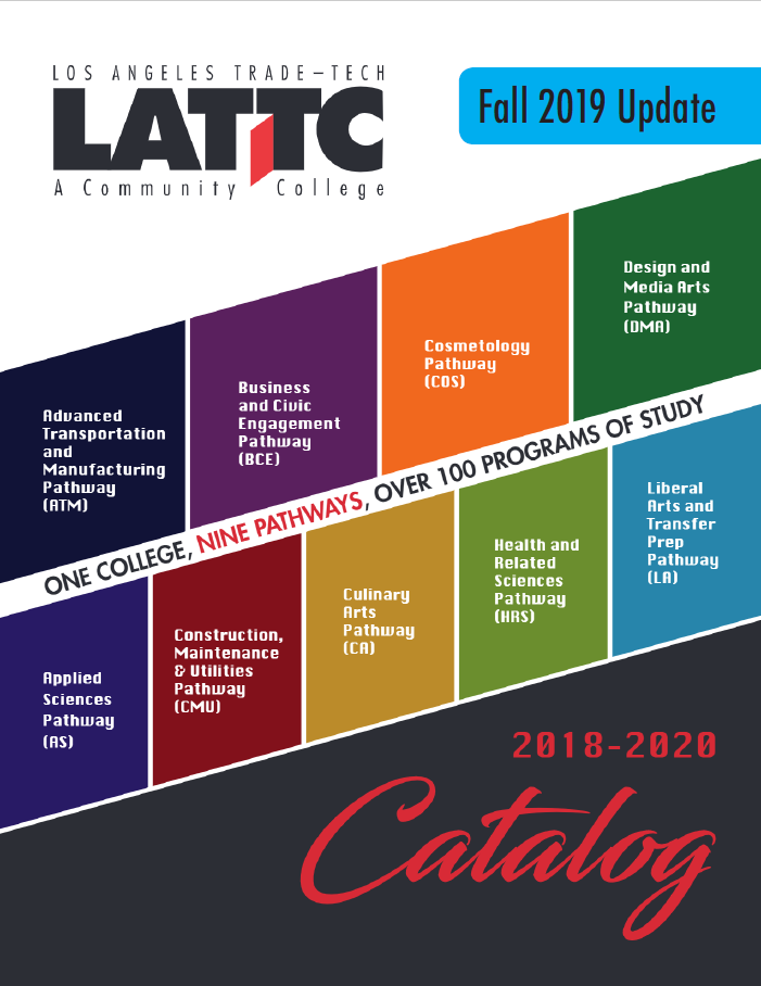 College Catalog Cover Fall 2019 Update