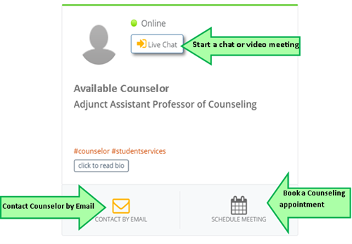 Information About How to Schedule a Meeting with a Staff Member