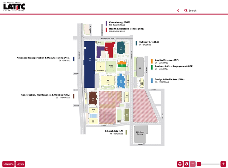 LATTC interactive Map Preview