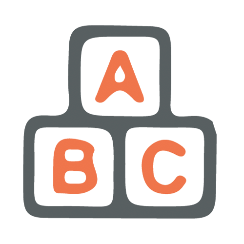 Lift ABC Blocks Icon