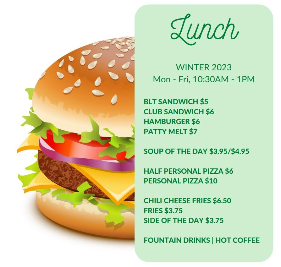 Lunch Menu