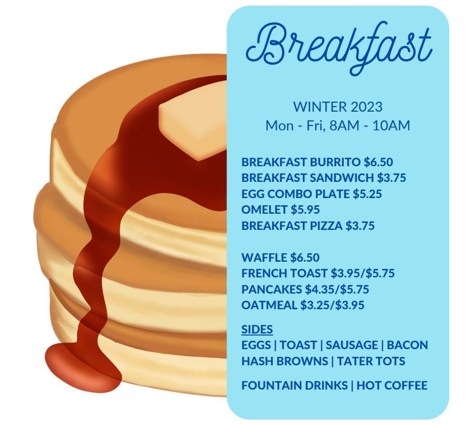 Breakfast Menu