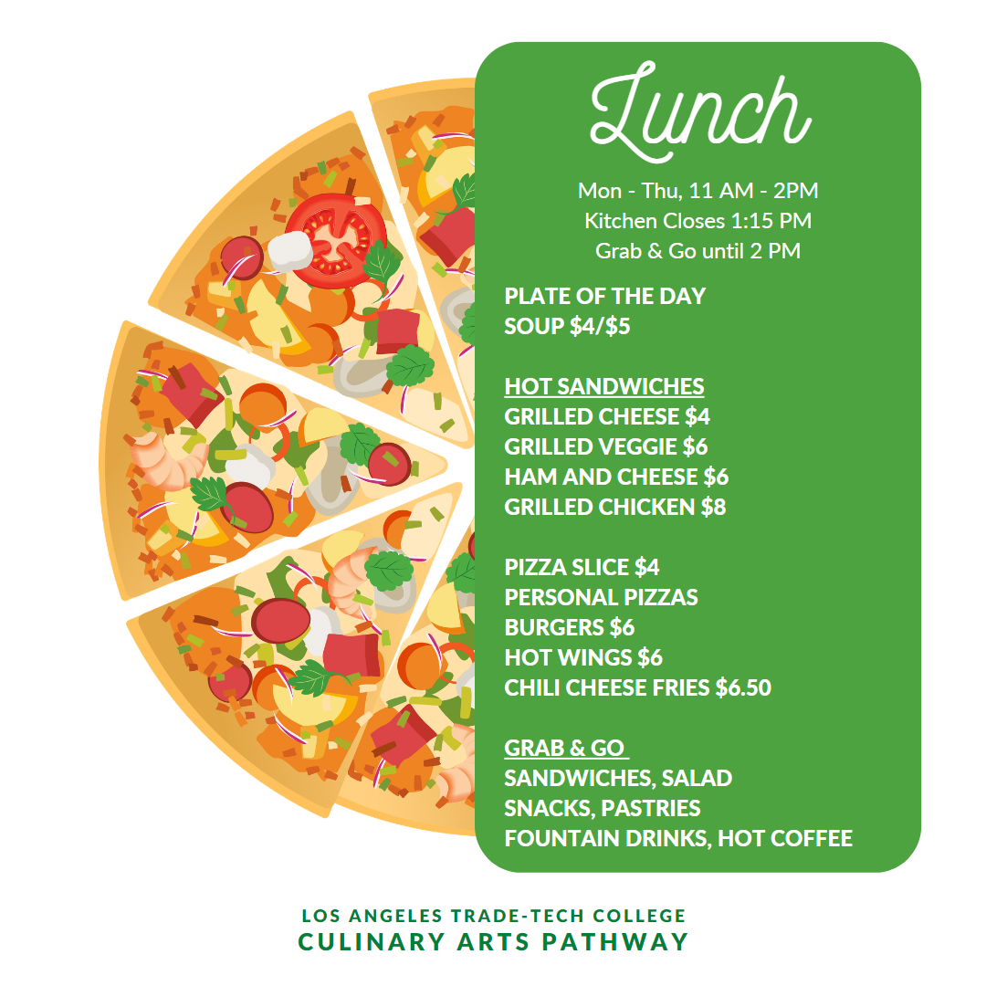 spring 2023 lunch menu