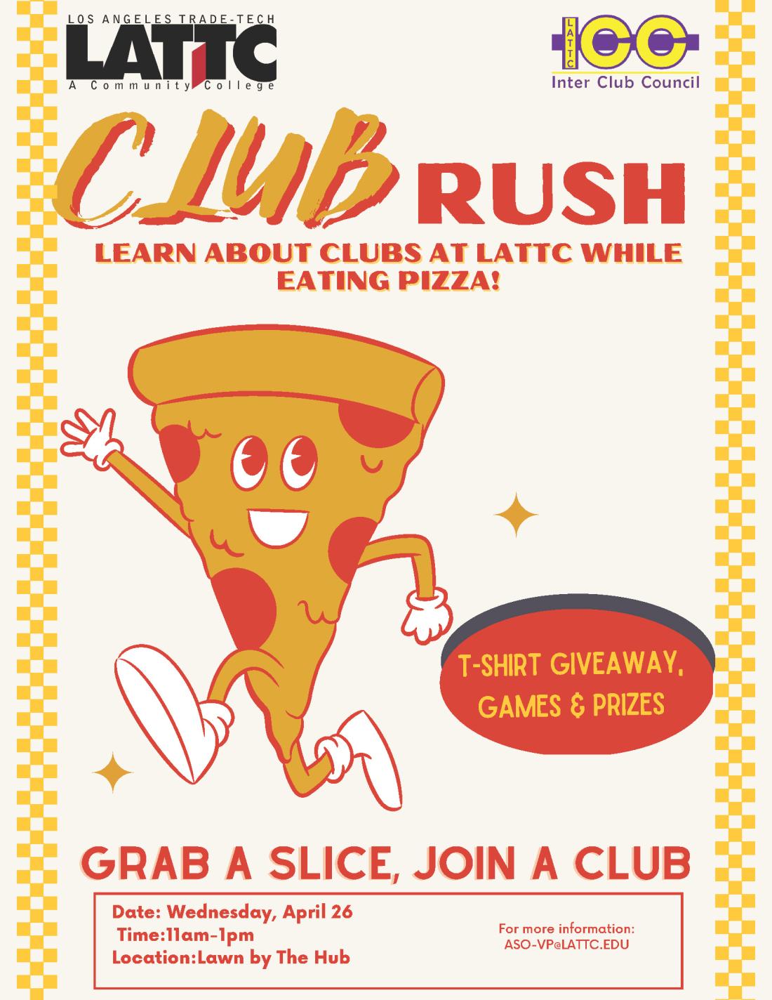 Club Rush Flyer