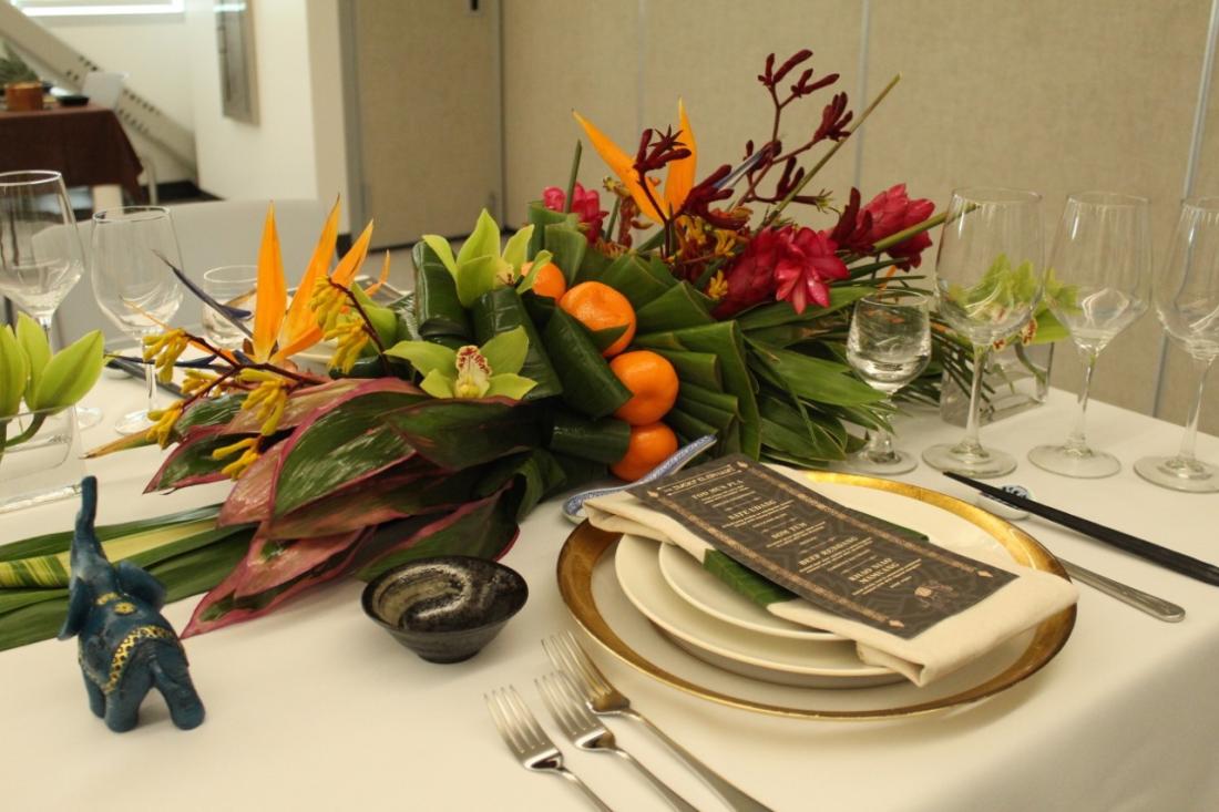 A gorgeous setting at the Tablescape competition