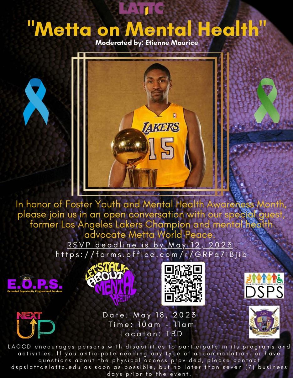 Metta on Mental Health flyer