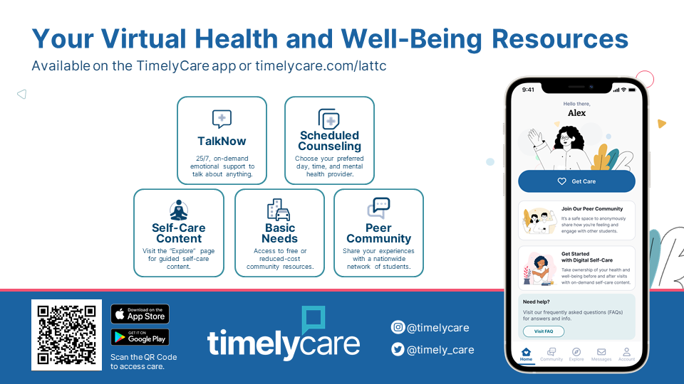 Timely Care Service Menu