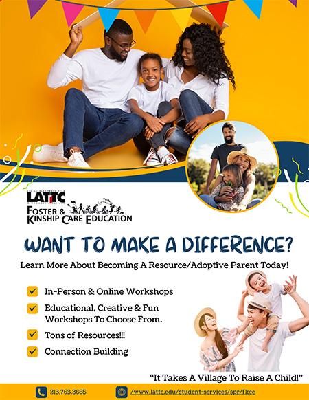 Foster and Kinship Care Education Program Welcome Flyer