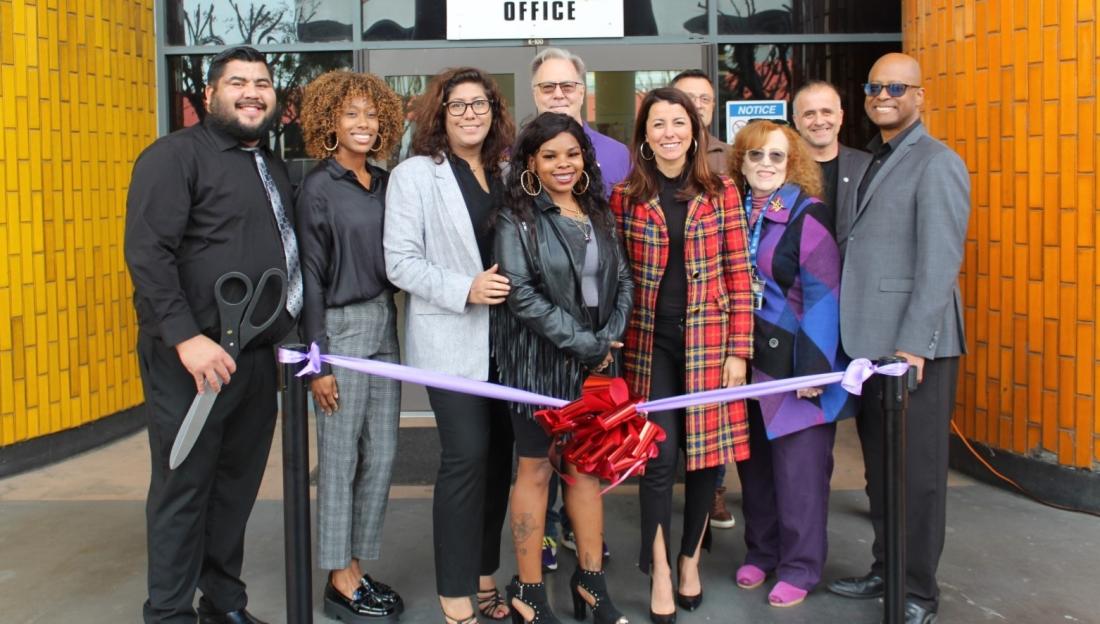 Basic Needs Center Ribbon Cutting ceremony photo