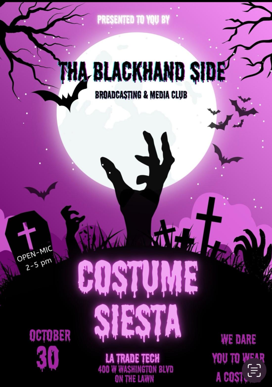 Costume Siesta flyer