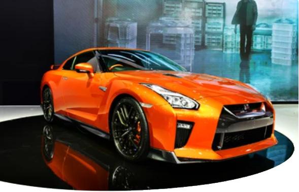 Automotive Program Orange Car