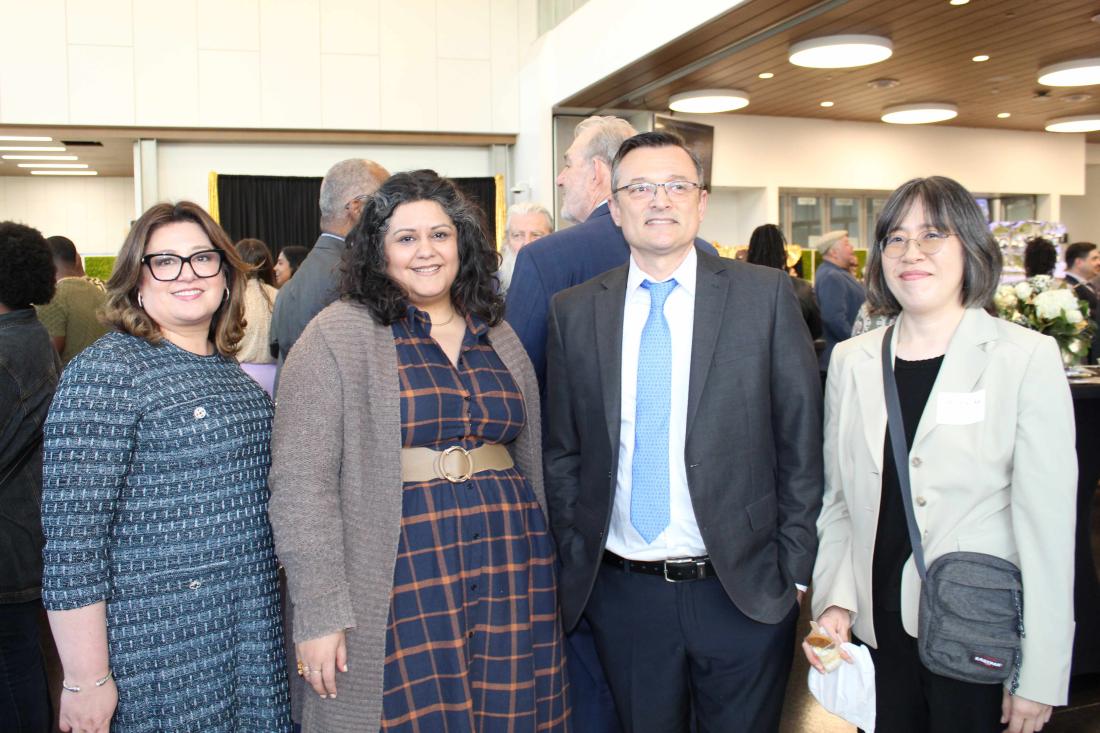 LACCD Deputy Chancellor Dr. Nicole Albo-Lopez, Interim LACCD Associate Vice Chancellor Dr. Mily Kudo, LATTC Vice President Harry Ziogas, LATTC Interim Dean Dr. Moon Ko