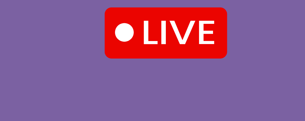 live and recording button