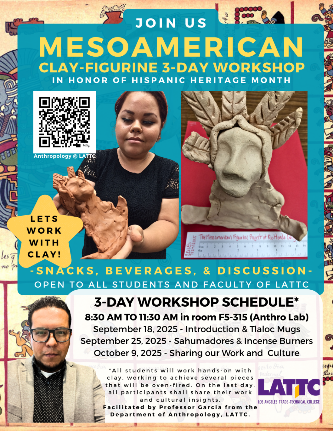 Mesoamerican Clay-Figurine 3-Day Workshop